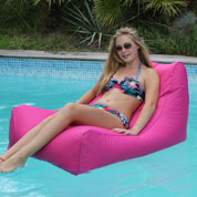 Inflatable Sun lounger KIWI  Fuchsia-Sunvibes